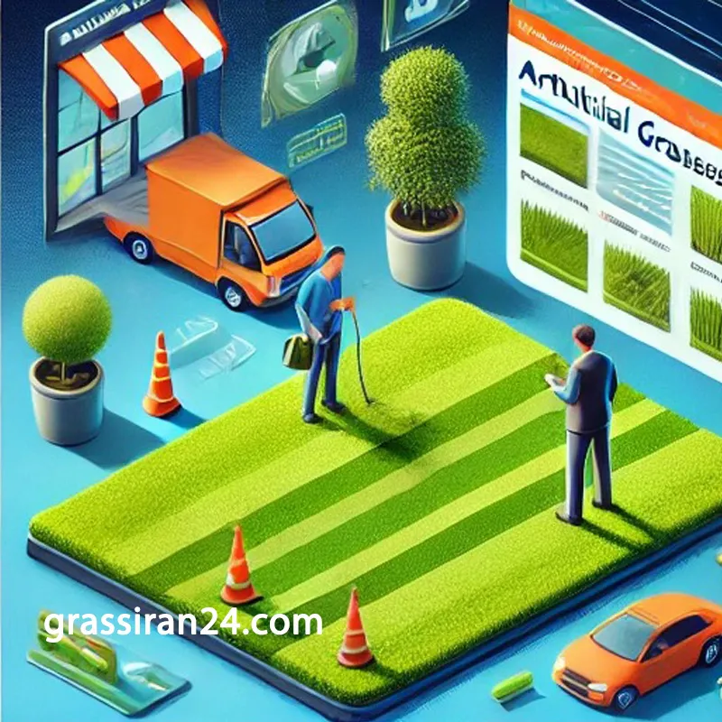 فروشگاه آنلاین چمن مصنوعی نیوساد