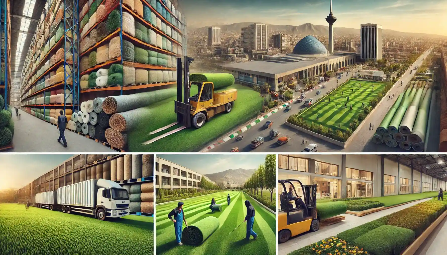 فروش عمده چمن مصنوعی تهران و شهرستان