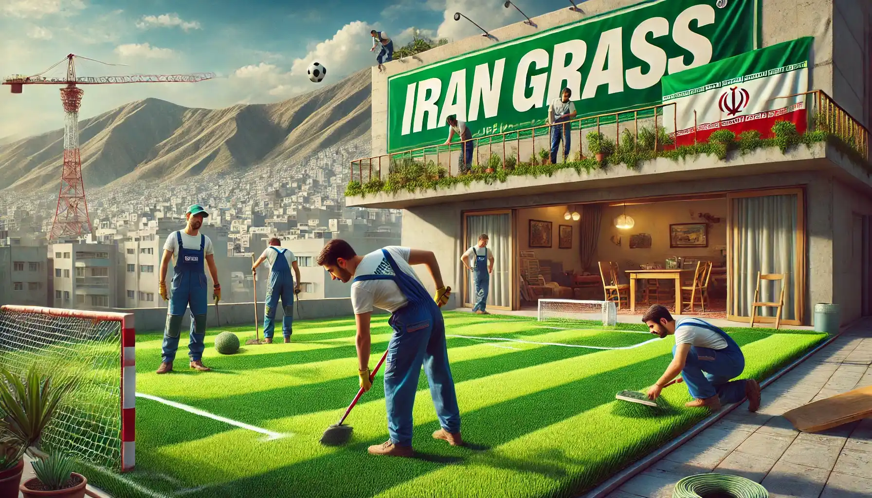 نصب چمن مصنوعی تهران