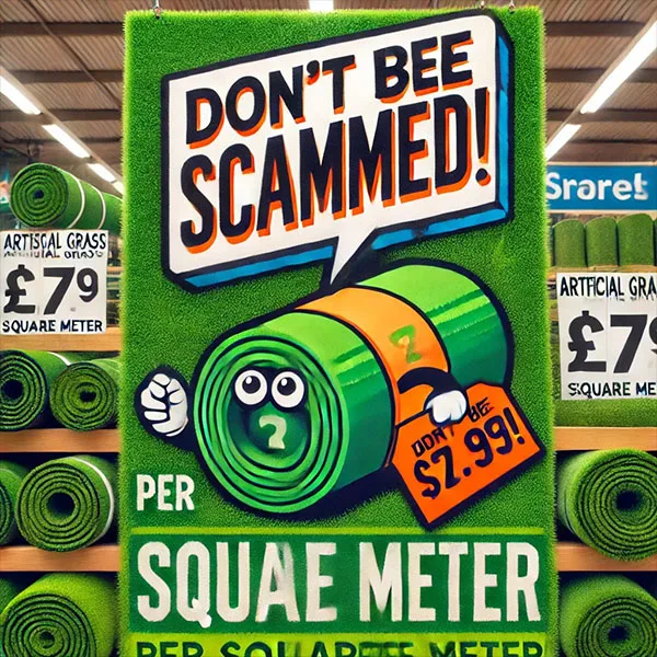 چمن مصنوعی متری چنده