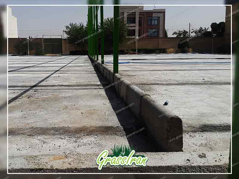 جدول کشی زمین چمن مصنوعی