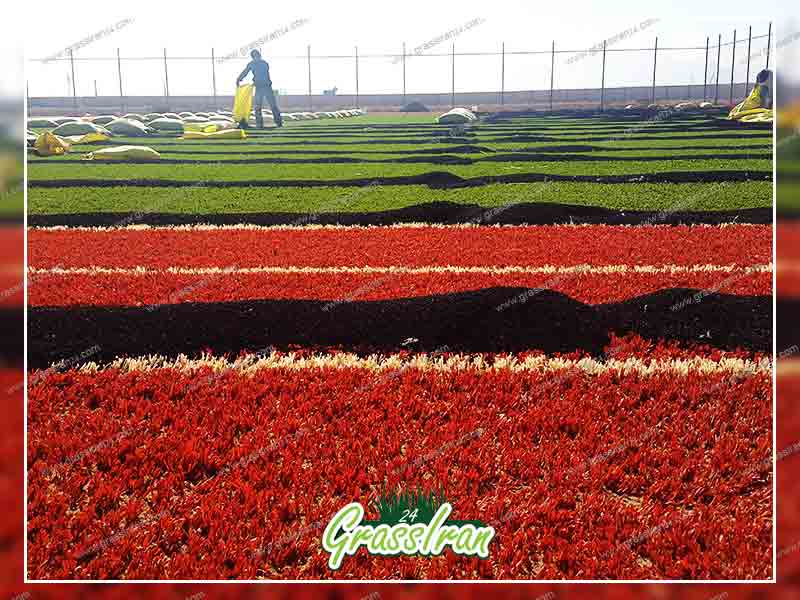 گرانول لاستیک چمن مصنوعی