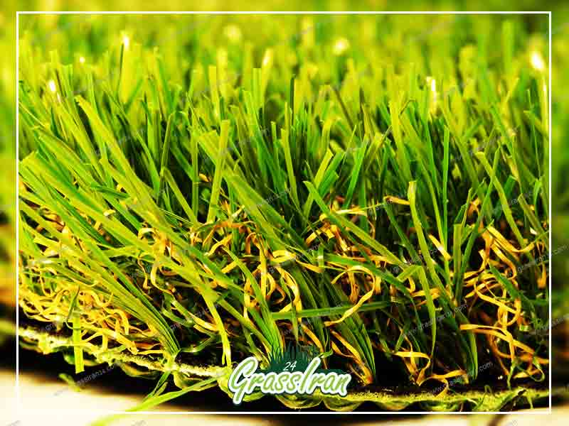 چمن مصنوعی سه بافت