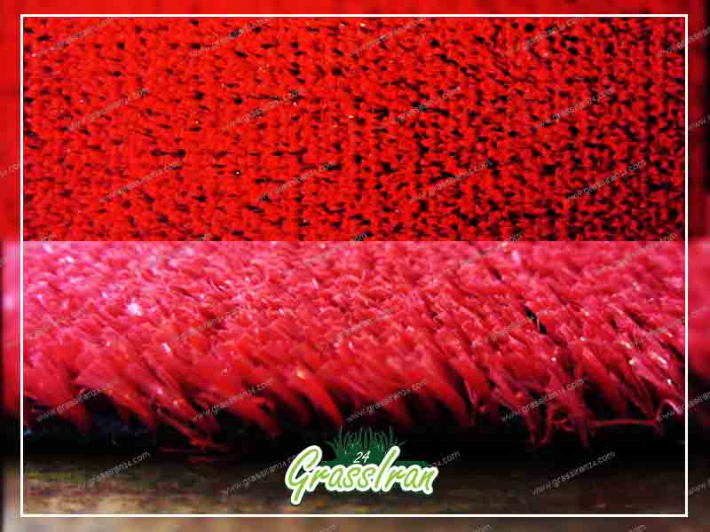 تولید چمن مصنوعی قرمز