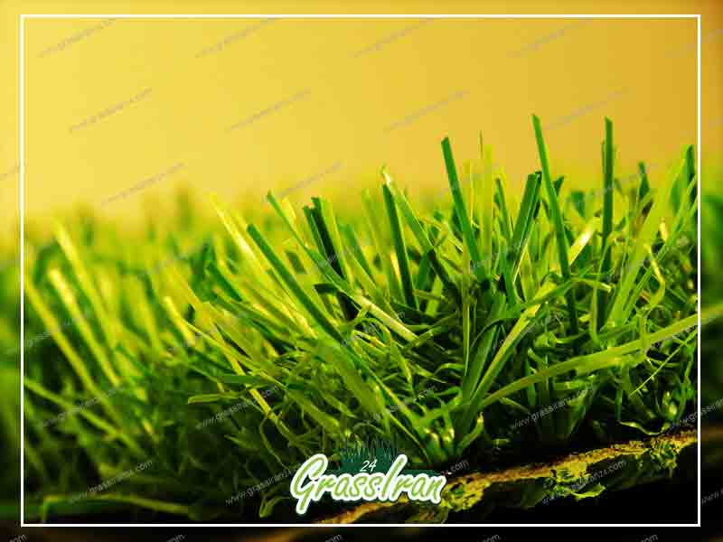 چمن مصنوعی تک بافت تزئینی