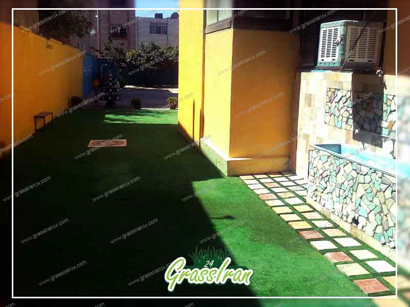 چمن مصنوعی مدرسه شاهین شهر