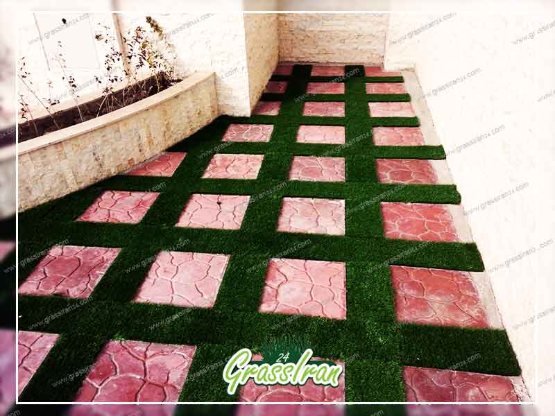 چسب چمن مصنوعی بین سنگی