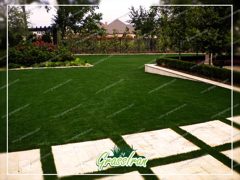 چمن مصنوعی تزئینی تک بافت