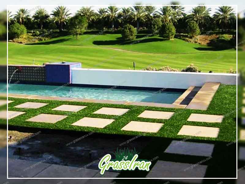 چمن مصنوعی محوطه