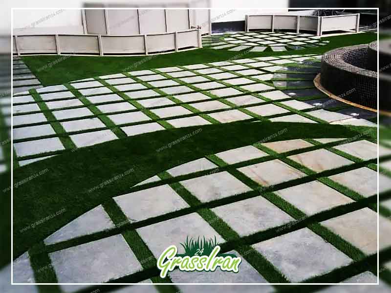 چمن مصنوعی بین سنگی