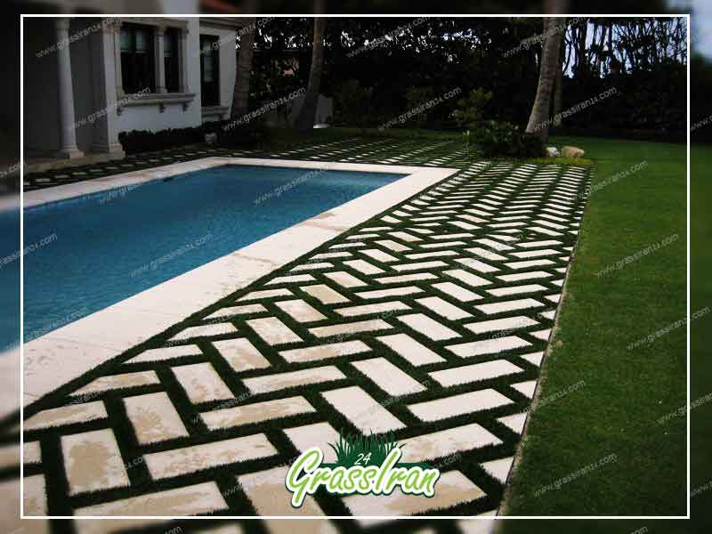 قیمت چمن مصنوعی نواری