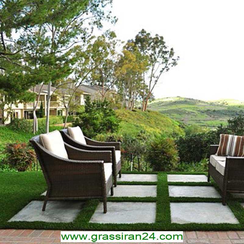 چمن مصنوعی برای پشت بام