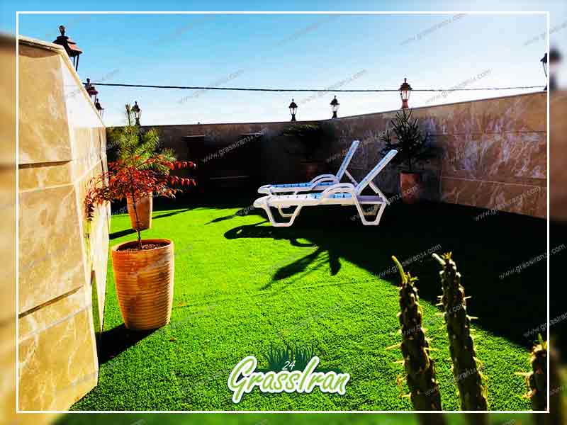 چمن مصنوعی تزئینی روف گاردن