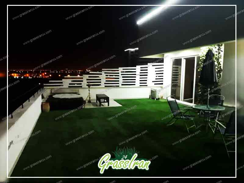 چمن مصنوعی تزئینی تراس