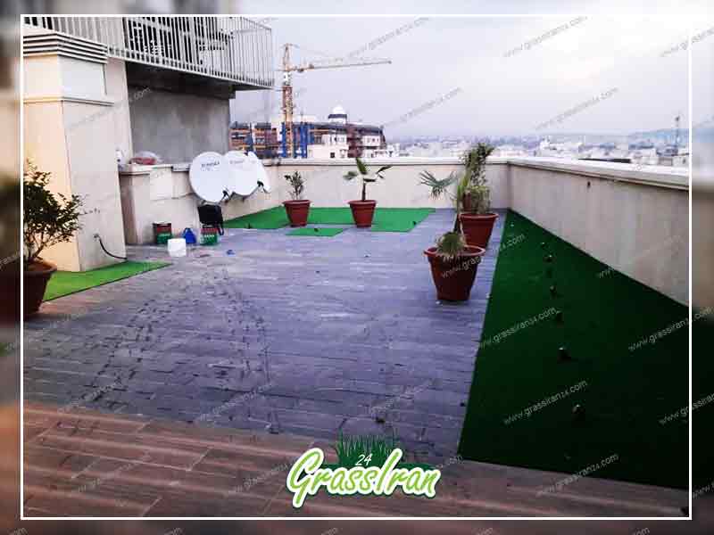 خرید چمن برای روف گاردن