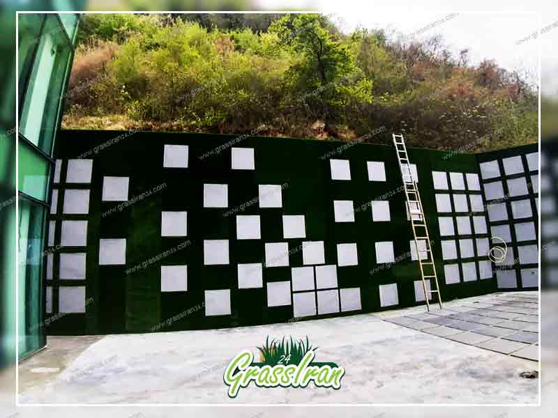 فروش چمن مصنوعی دیواری
