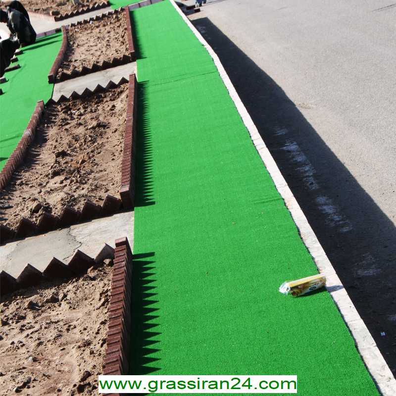 چمن مصنوعی تزئینی برای بلوار