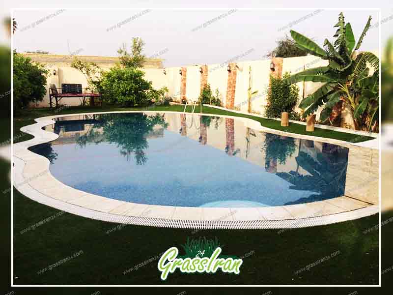 چمن مصنوعی استخری