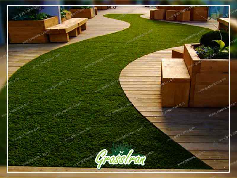 چمن مصنوعی تزئینی برای راهرو