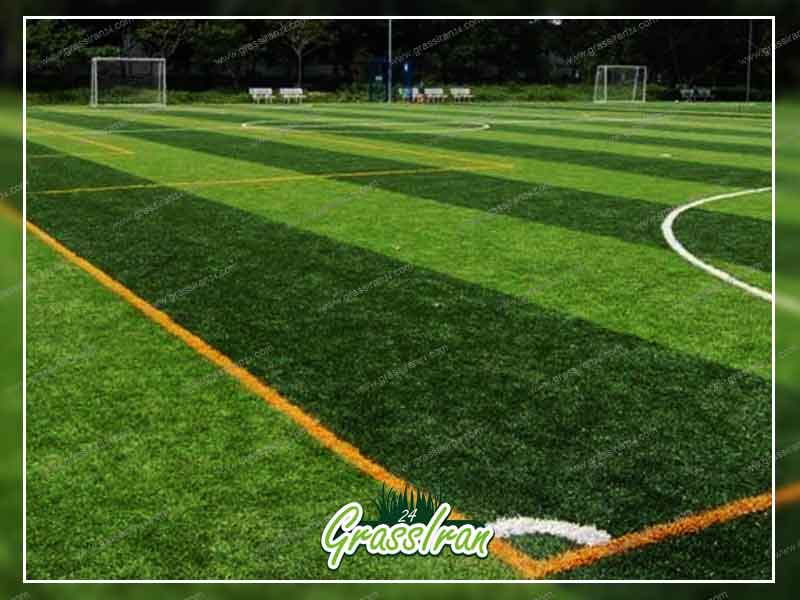 چمن مصنوعی راه راه فوتبال